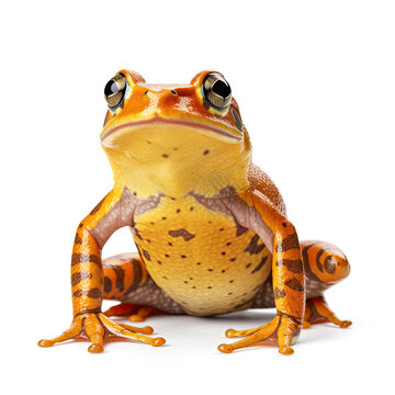 A cheerful Frog (Ranidae) in a lively pose.