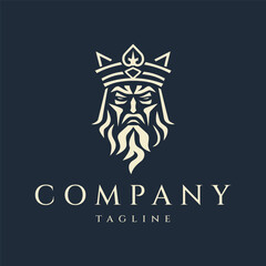 Zeus logo design vector illustration © Leyde