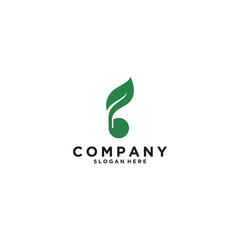 seed logo template in white background