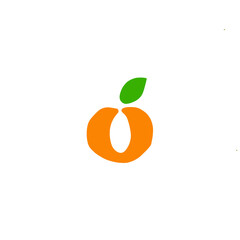 Oranges fruit logo