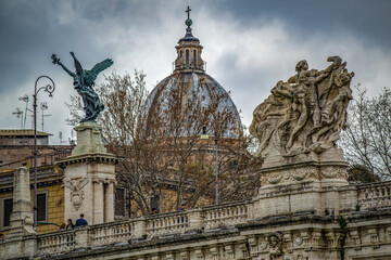 Eglise dans le centre historique de Rome