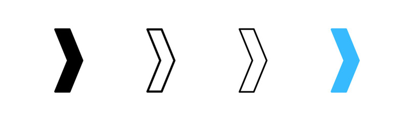 Left button. Different styles, color, switch button. Vector icons.