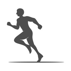 Fototapeta na wymiar Run logo icon design