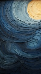 Abstract background with texture and circle of light. Generative AI