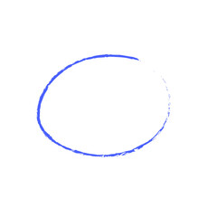 Hand drawn scribble circles. Sketch line pencil elements.