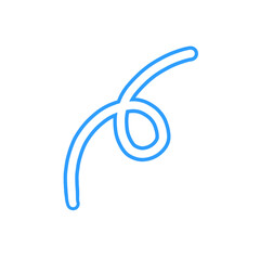 Obraz premium Swishes, swoops, emphasis doodles. 