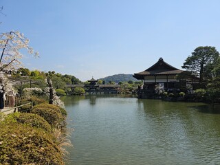 Obraz premium pavilion in garden