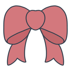 heart with bow
