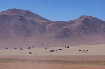 Picturesque Salvador Dali Desert, just one natural sight while traveling the scenic lagoon route...