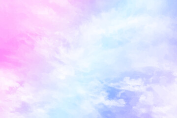 Abstract pastel watercolor background. Rainbow watercolour pattern. Abstract water color texture. Watercolor pastel splash. Summer watercolour vector background © AminaDesign