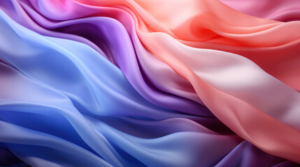 Obraz premium Colorfuls fabric texture background. Generative ai.