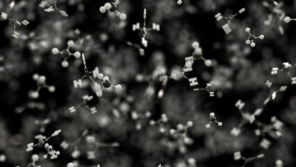 Methane chemical symbol in flight. Methane is a major component of natural gas and is one of the...