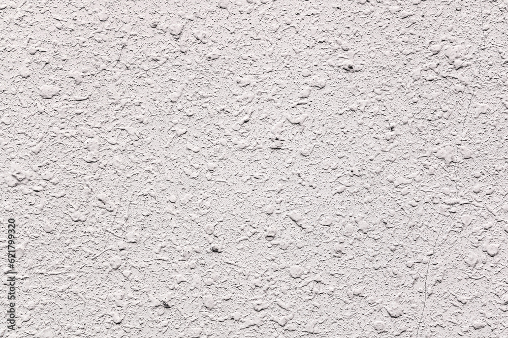 Wall mural Rough white stone wall. Natural rock texture. Banner design