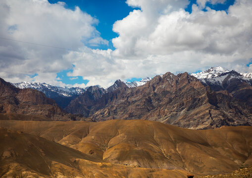 Mountain landscape, Ladakh, Kargil, India
