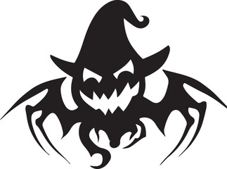 Halloween vector silhouette illustration