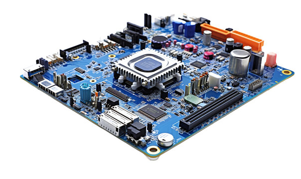 electronic circuit board with processor