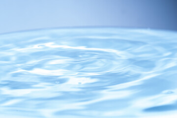 ブルーの透明感のある背景