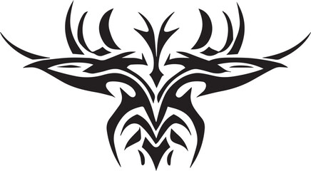 Tribal Tattoo Design Illustration vector