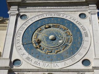 Torre dell'Orologio, Piazza dei Signori, Padova, Veneto, Italia