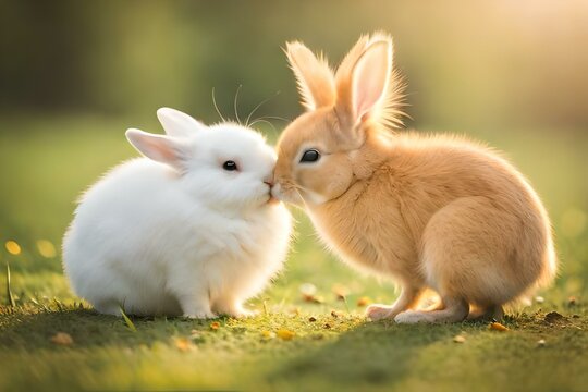 2 Different Rabbits