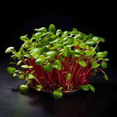 a close up of a plant