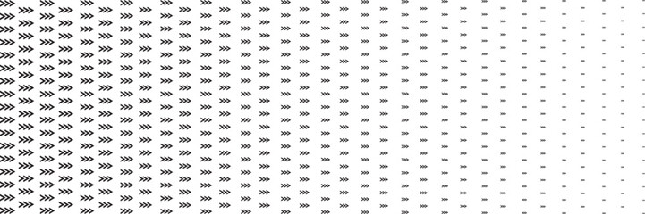 Black arrow design for pattern and background