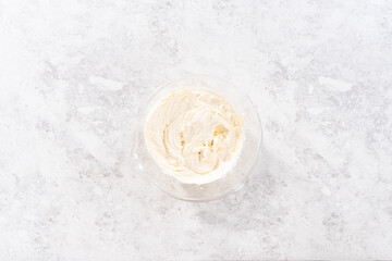 Unicorn rainbow chocolate cupcake