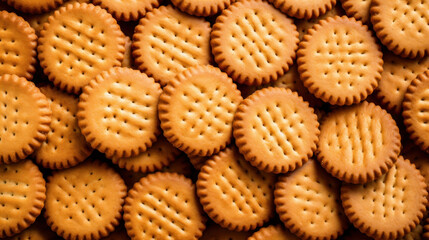 background of many cookies pattern