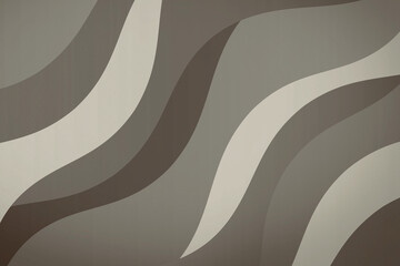 Abstract illustration with waves. Wavy dark background. Modern web design banner and poster.