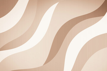 Abstract illustration with waves. Wavy dark background. Modern web design banner and poster.