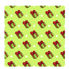 gift box with circle pattern