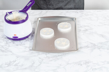 4th of July chocolate cake