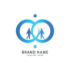 vector health company logo template