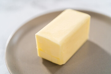 Melting unsalted butter