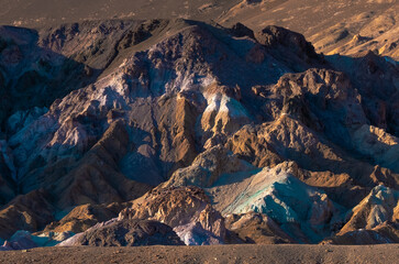 Artists palette in Death valey, California