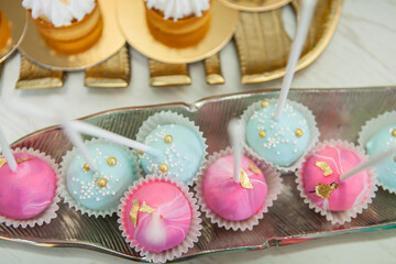 candy bar, sweet table, buffet, birthday party,  lollipops