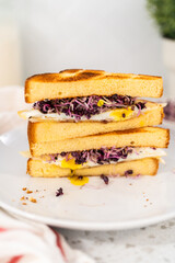 Breakfast Egg and Sprouts Sandwich