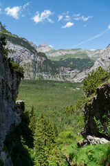 Gasterntal in a remote part of Kanton Bern in Switzerland