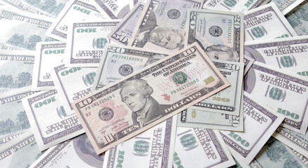 A large number of dollars