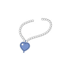 Fototapeta premium woman necjklace