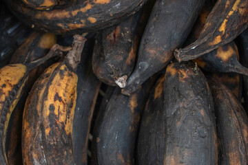 Overripe Bananas in Store