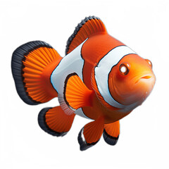Clownfish, no background