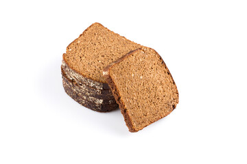 sliced of rye bread