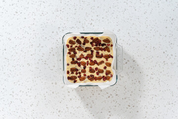 Homemade White Chocolate Cranberry Pecan Fudge