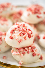 Peppermint White Chocolate Cookies