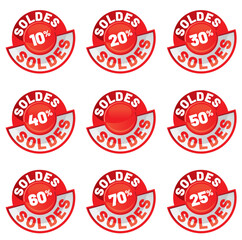 sticker et tampon soldes