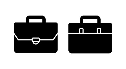 Briefcase icon vector. Portfolio vector icon. suitcase icon