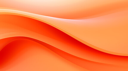 Abstract Orange curve shapes background. luxury wave. Smooth and clean subtle texture creative design. Suit for poster, brochure, presentation, website, flyer. vector abstract design element