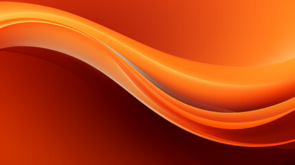 Abstract Orange curve shapes background. luxury wave. Smooth and clean subtle texture creative design. Suit for poster, brochure, presentation, website, flyer. vector abstract design element