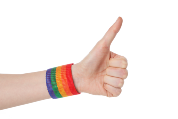 PNG, Pride and LGBTQ, isolated on white background